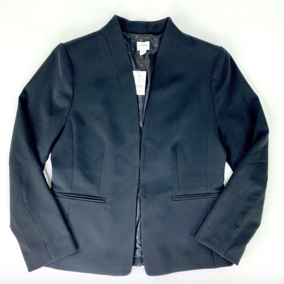 J. Crew Jackets & Blazers - J Crew Womens Sz 10 Black Broadway Blazer NWT